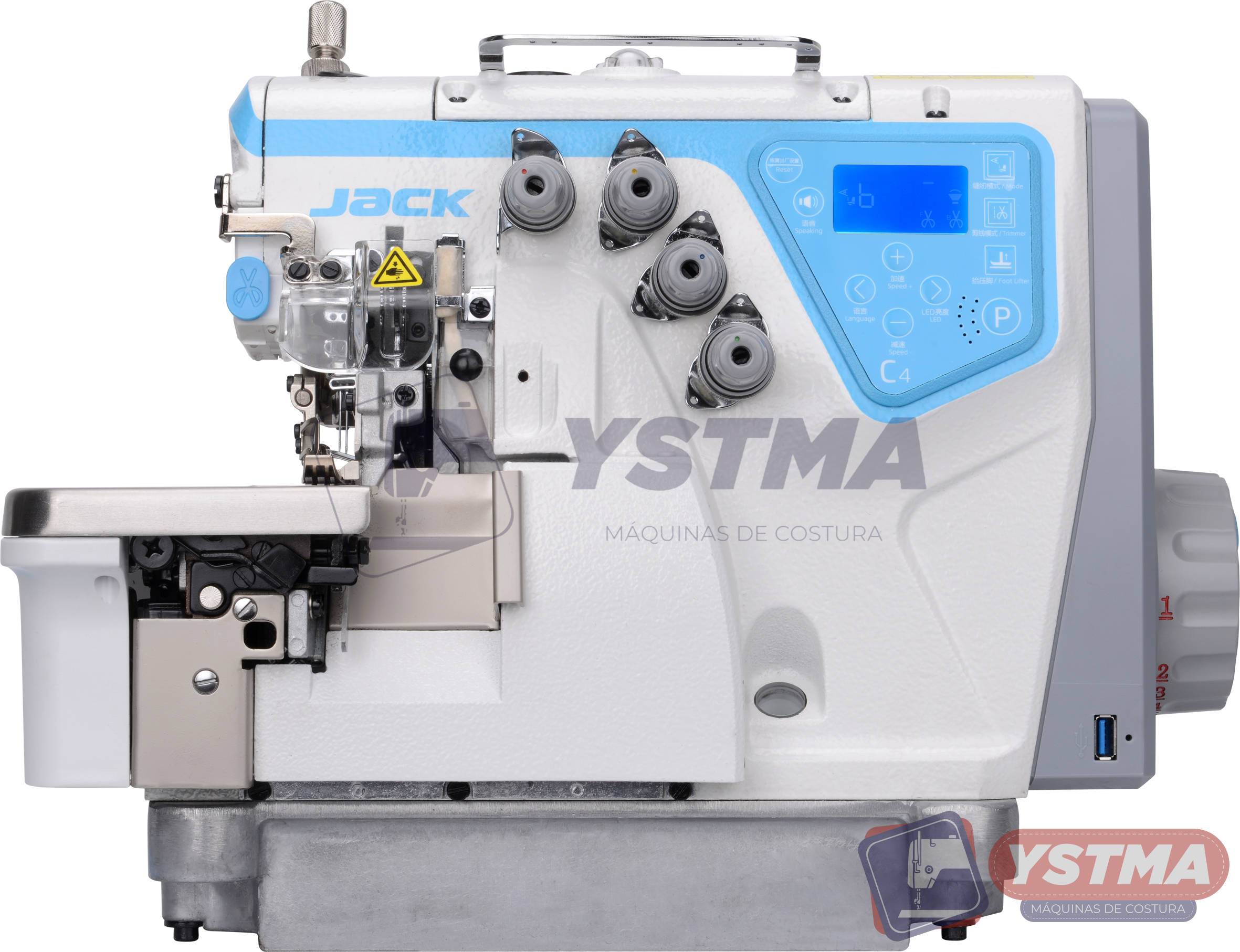 MAQ OVERLOCK PONTO CADEIA ELETRONIC JACK